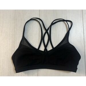 Lululemon Deep Stretch Sports Bra Sz 4 - Black